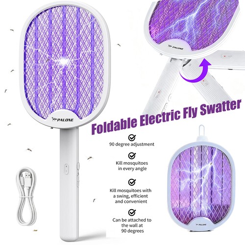 Fly swatter zapper racket - zapper,