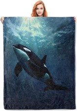 Orca Blanket Gifts for Adults